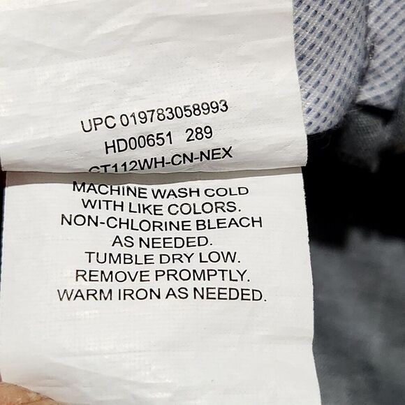 Haggar Dress Pants Mens Size 40x29 Pleated Khaki Color Expandable Waist Band - Picture 12 of 12